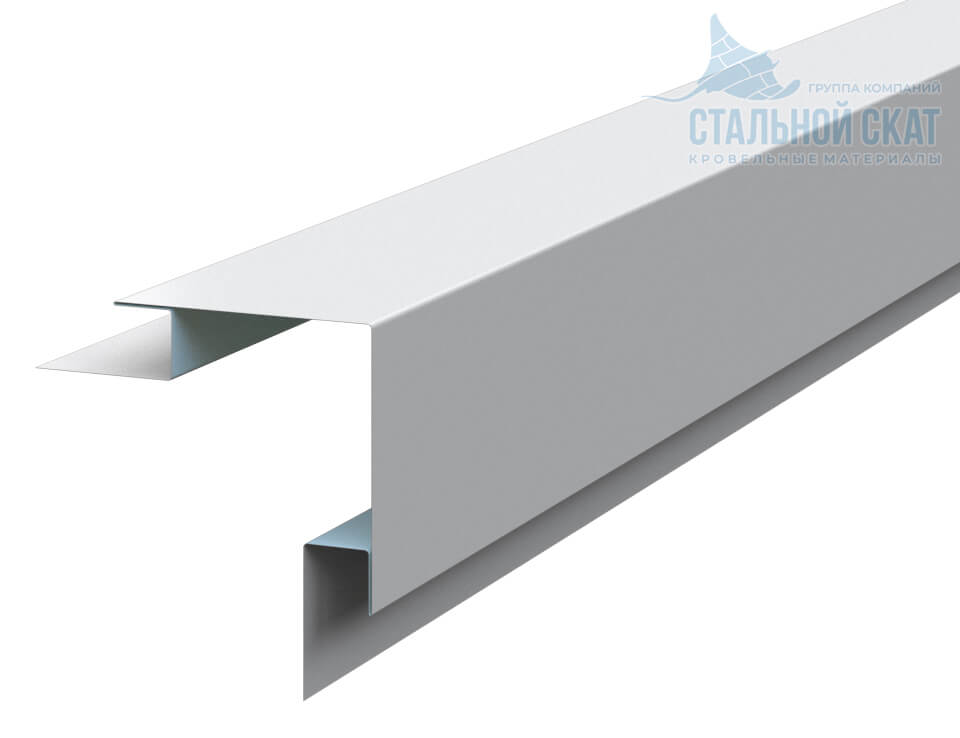 Планка угла наружного сложного 75х75х3000 NormanMP (ПЭ-01-9003-0.5) в Орехово-Зуево