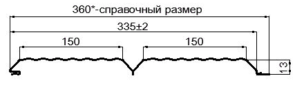 Фото: Сайдинг Lбрус-XL-В-14х335 (ECOSTEEL_MA-12-Античный Дуб-0.45) в Орехово-Зуево