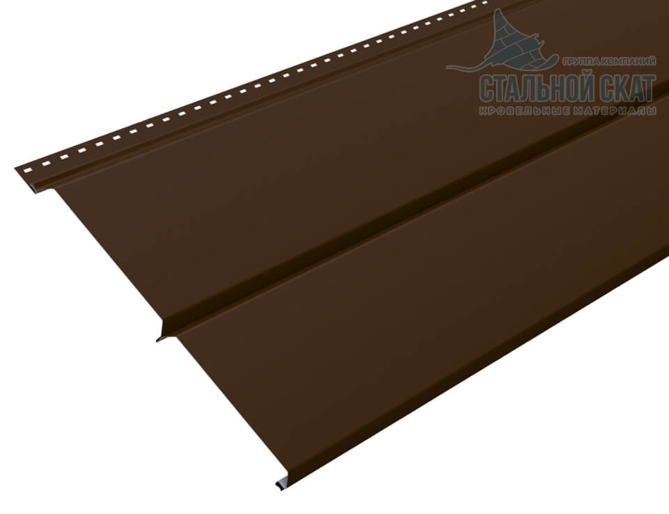 Сайдинг Lбрус-XL-14х335 (VALORI-20-Brown-0.5) в Орехово-Зуево