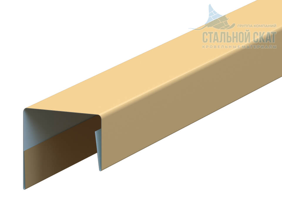 Планка П-образная 23х22х2000 NormanMP (ПЭ-01-1015-0.5) в Орехово-Зуево