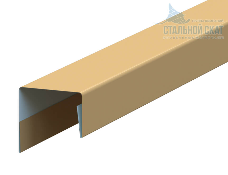 Планка П-образная 23х22х2000 NormanMP (ПЭ-01-1014-0.5) в Орехово-Зуево