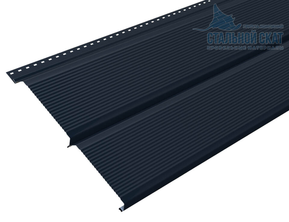 Сайдинг Lбрус-XL-В-14х335 (VALORI-20-DarkGrey-0.5)