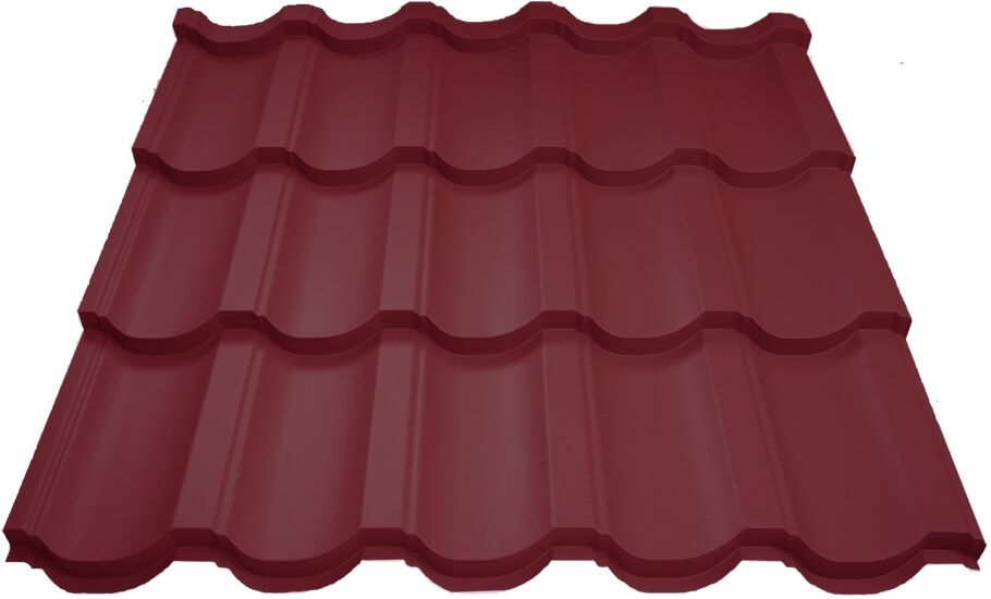 Металлочерепица МП Трамонтана-XL NormanMP (ПЭ-01-3005-0.5)