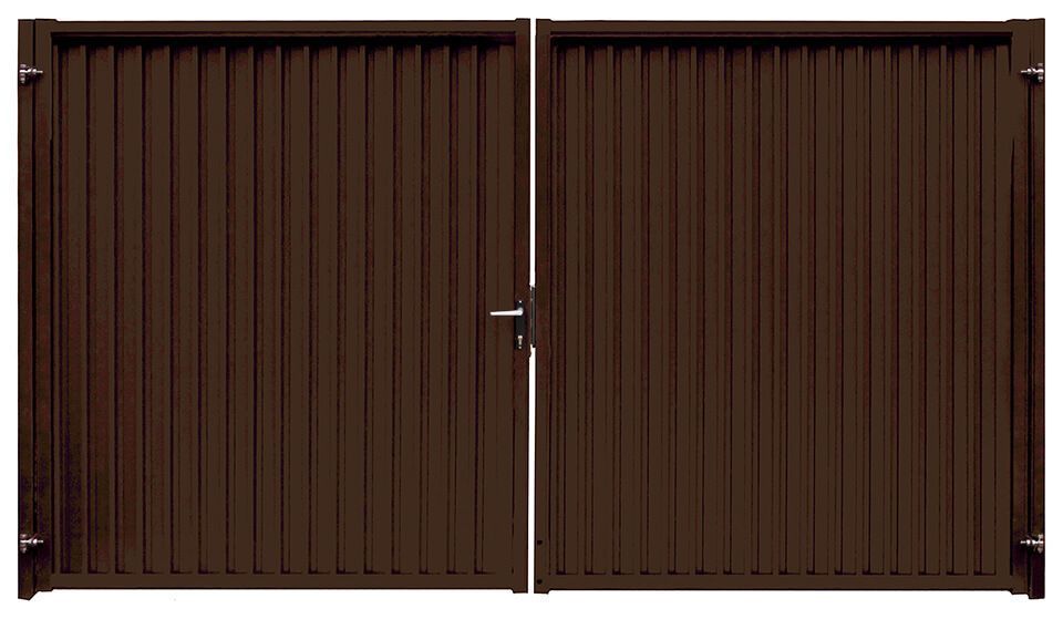Ворота Estet 2,0х3,6 RAL 8017
